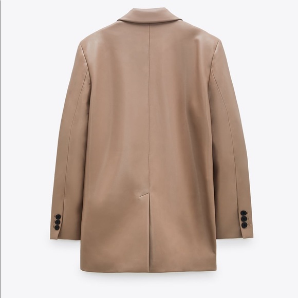 SOLD 🔥Zara faux leather oversized blazer - Picture 15 of 16